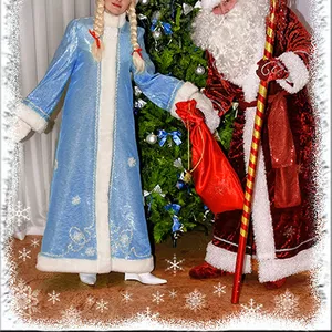 Дед Мороз и Снегурочка вызов на дом. Омск.