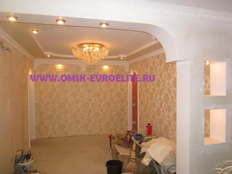 косметический  ремонт квартир в омске