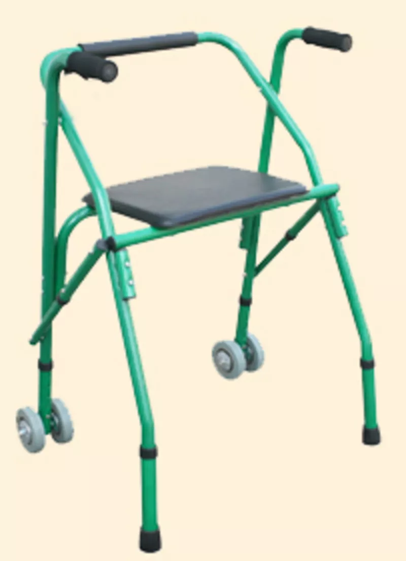 Инвалидные ходунки-опоры на 2-х колесах